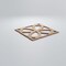 Ekena Millwork Medium Daventry Decorative Fretwork Wood Wall Panels, Red Oak, 15 3/8"W x 15 3/8"H x 3/8"T WALW16X16X0375DVNRO - alternate 3